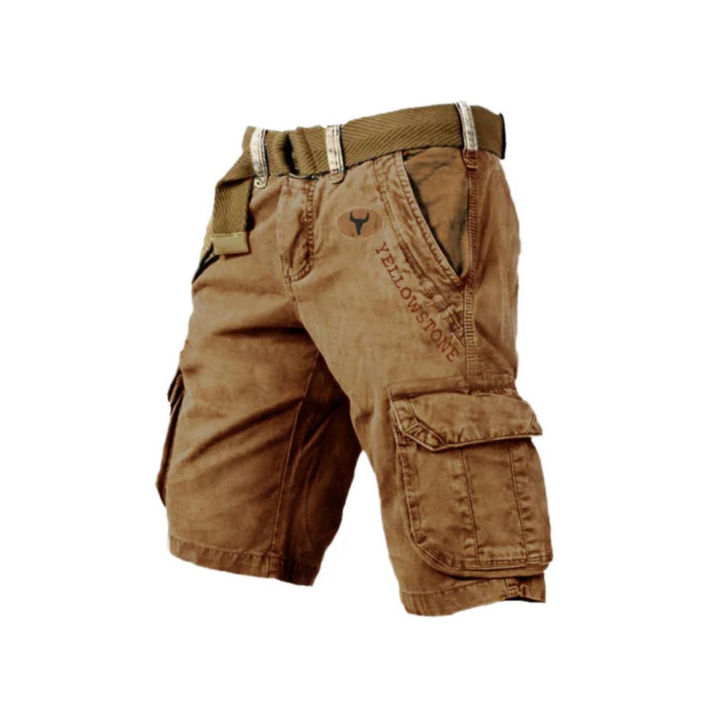 Heren Lage Taille Werkbroek Shorts | Cargo