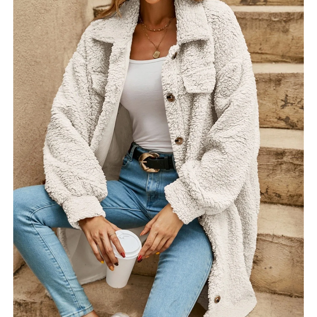 Charlene | Warme Oversized Jas