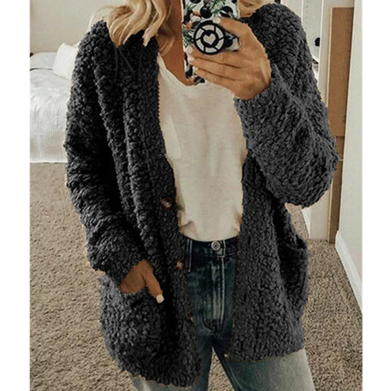 Melou | Warme Comfortabele Open Vest