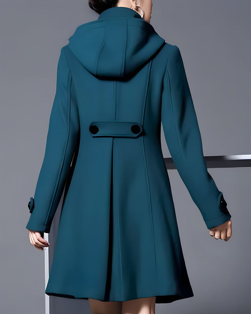 Karien | Elegante Winterjas Capuchon