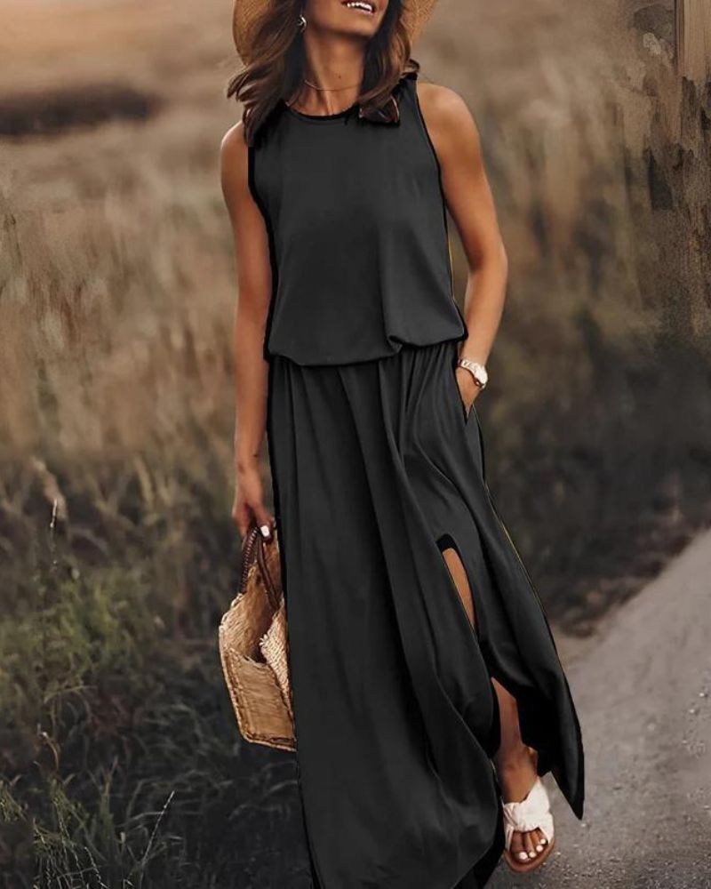 Marian - Elegante Kleurrijke Jurk