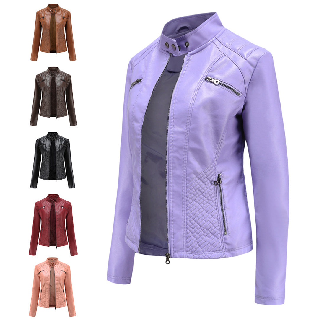Elvinia | Moderne Dames Bikerjack