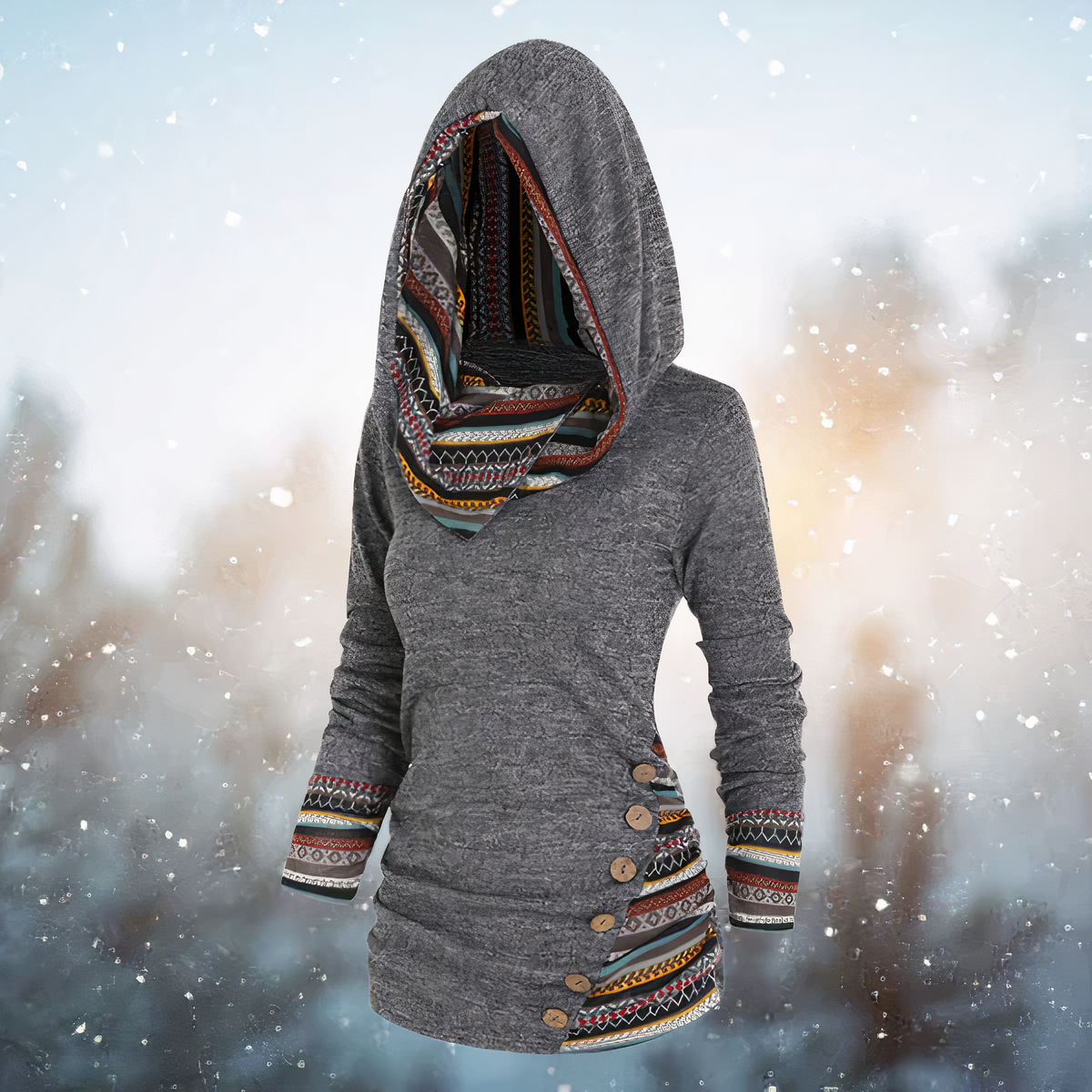 Candace | Stijlvolle Tribal Hoodie