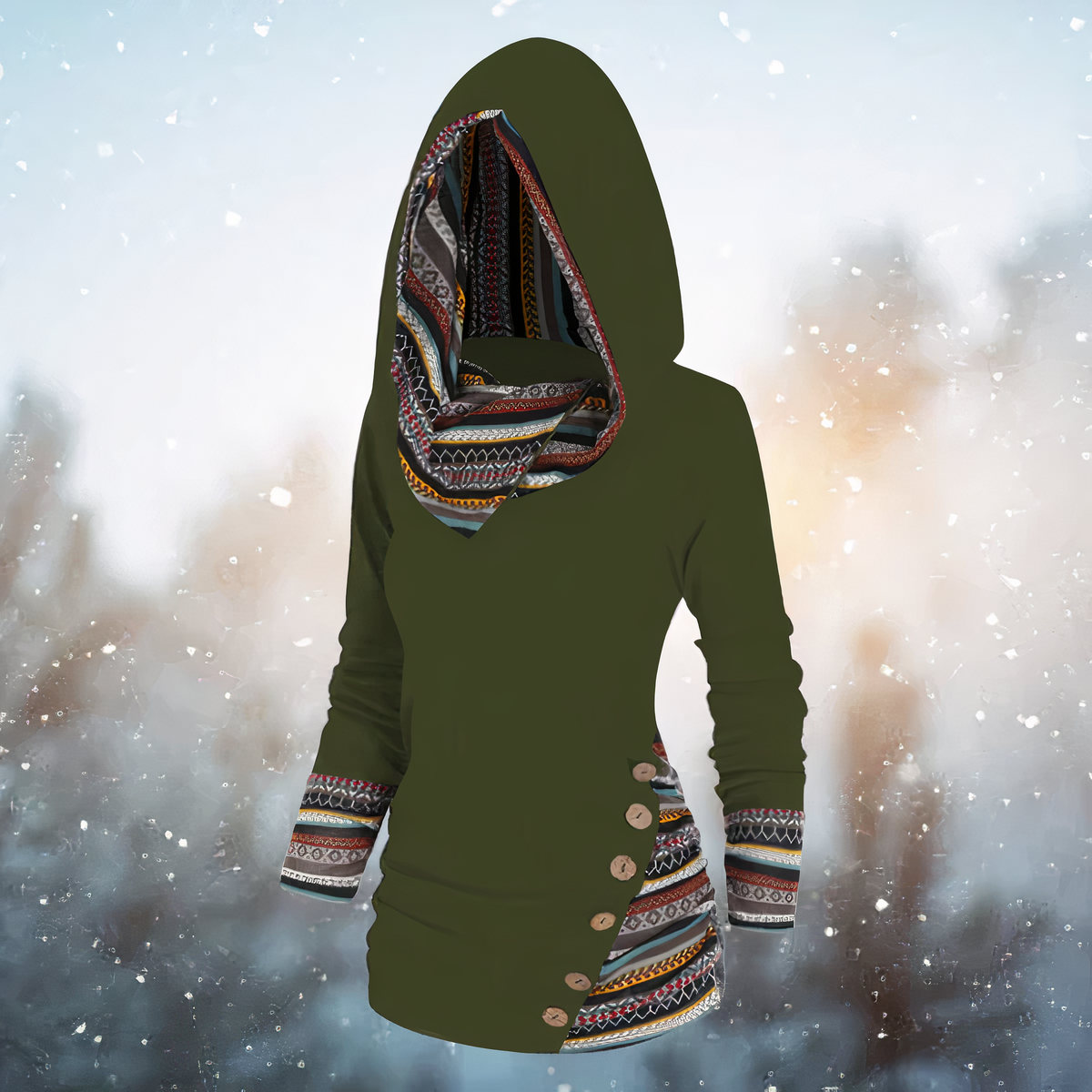 Candace | Stijlvolle Tribal Hoodie