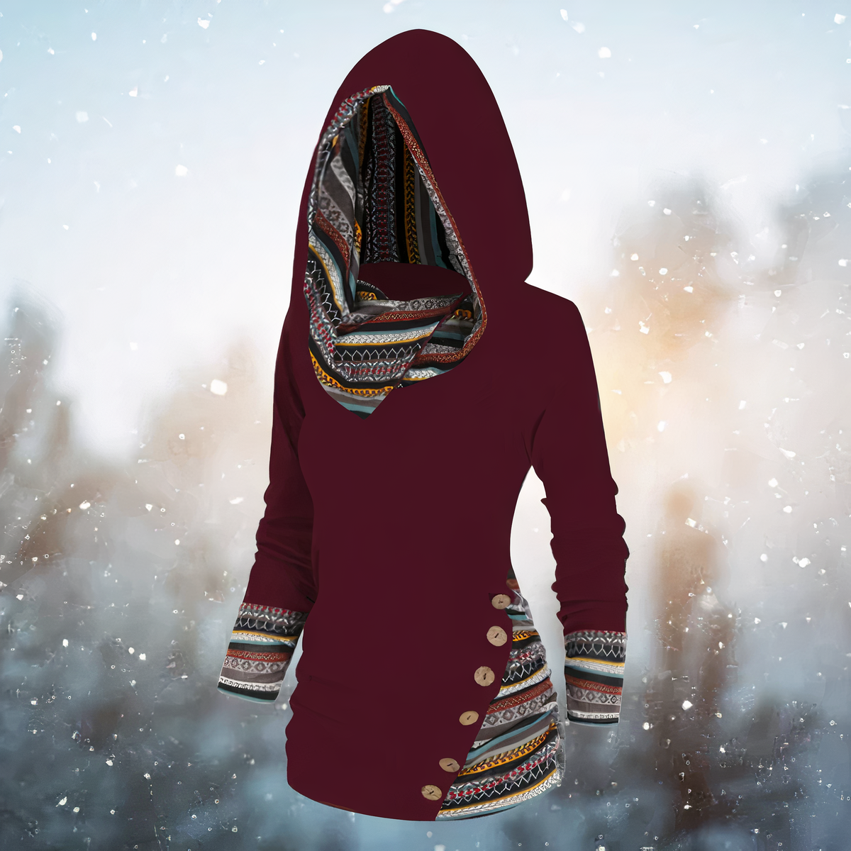 Candace | Stijlvolle Tribal Hoodie