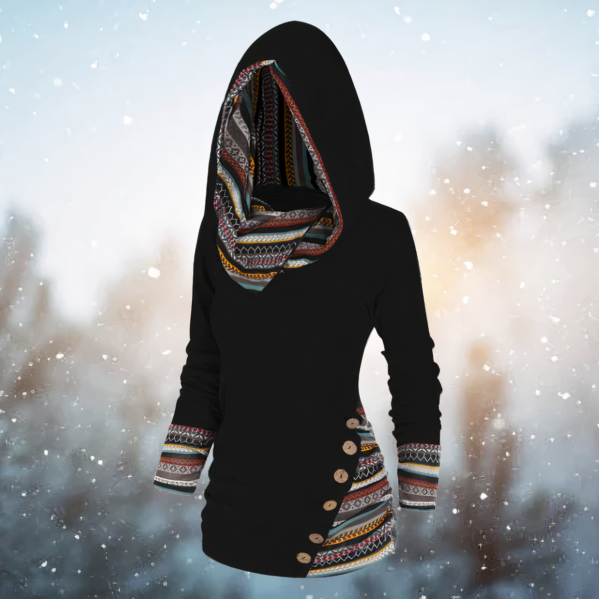 Candace | Stijlvolle Tribal Hoodie