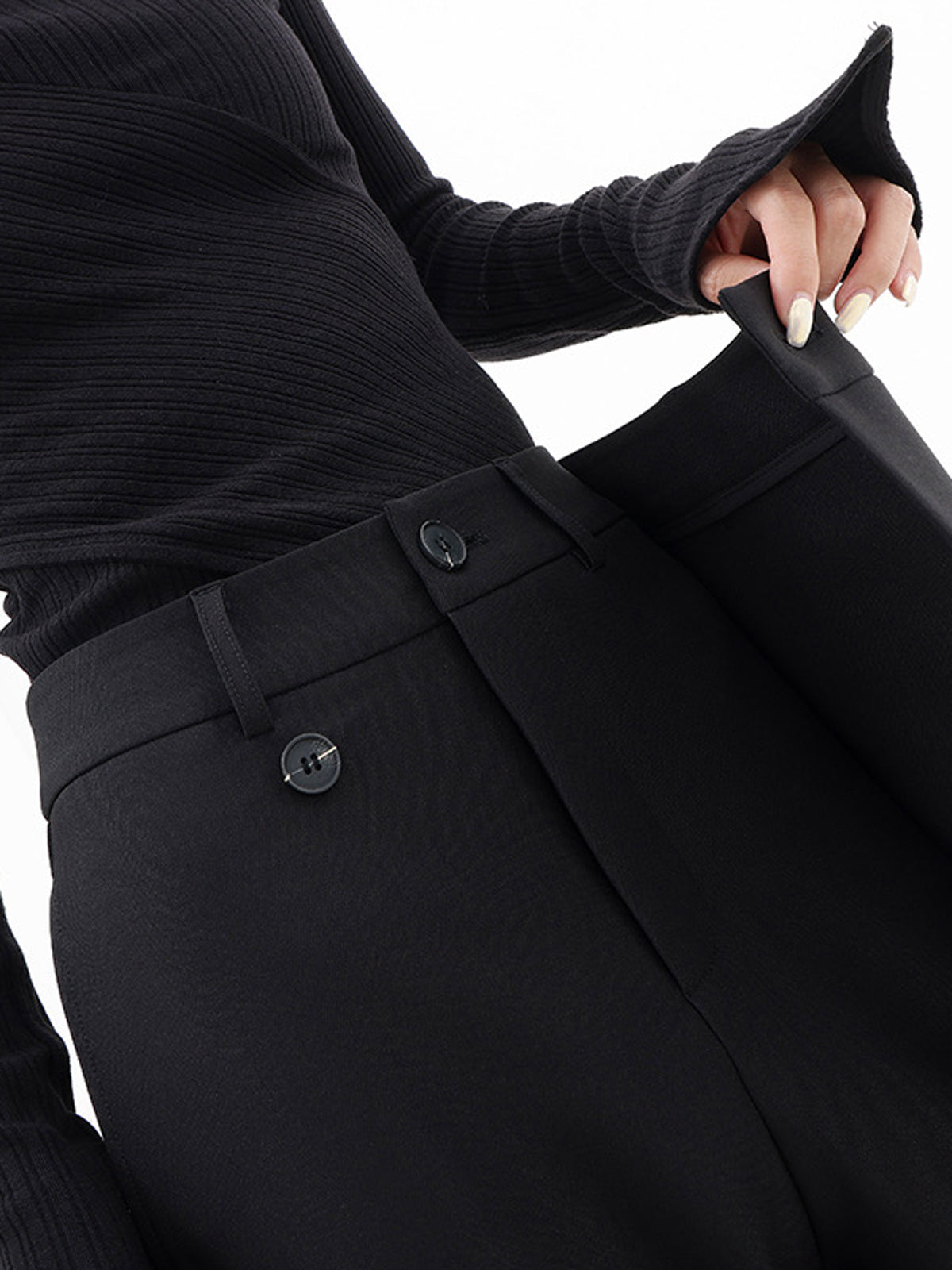 Arlette | Asymmetrische Wijde Broek