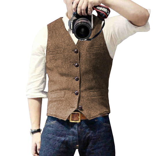 Laurence - Stijlvol Heren Gilet