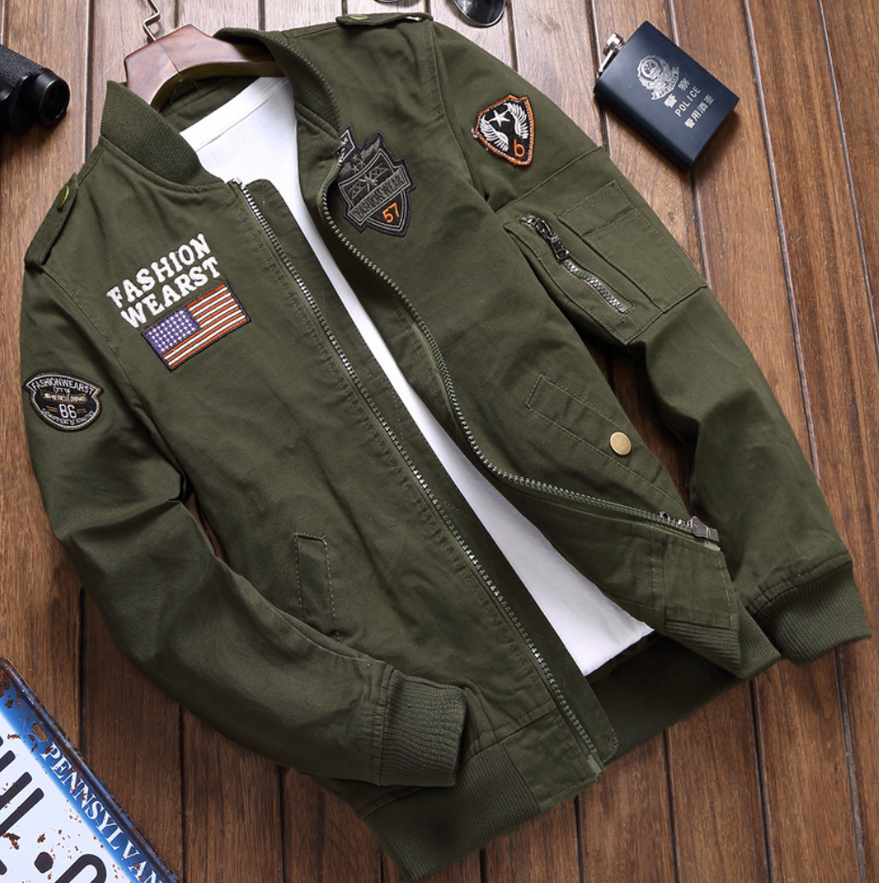 Oleg | Stoere Militaire Jas Heren