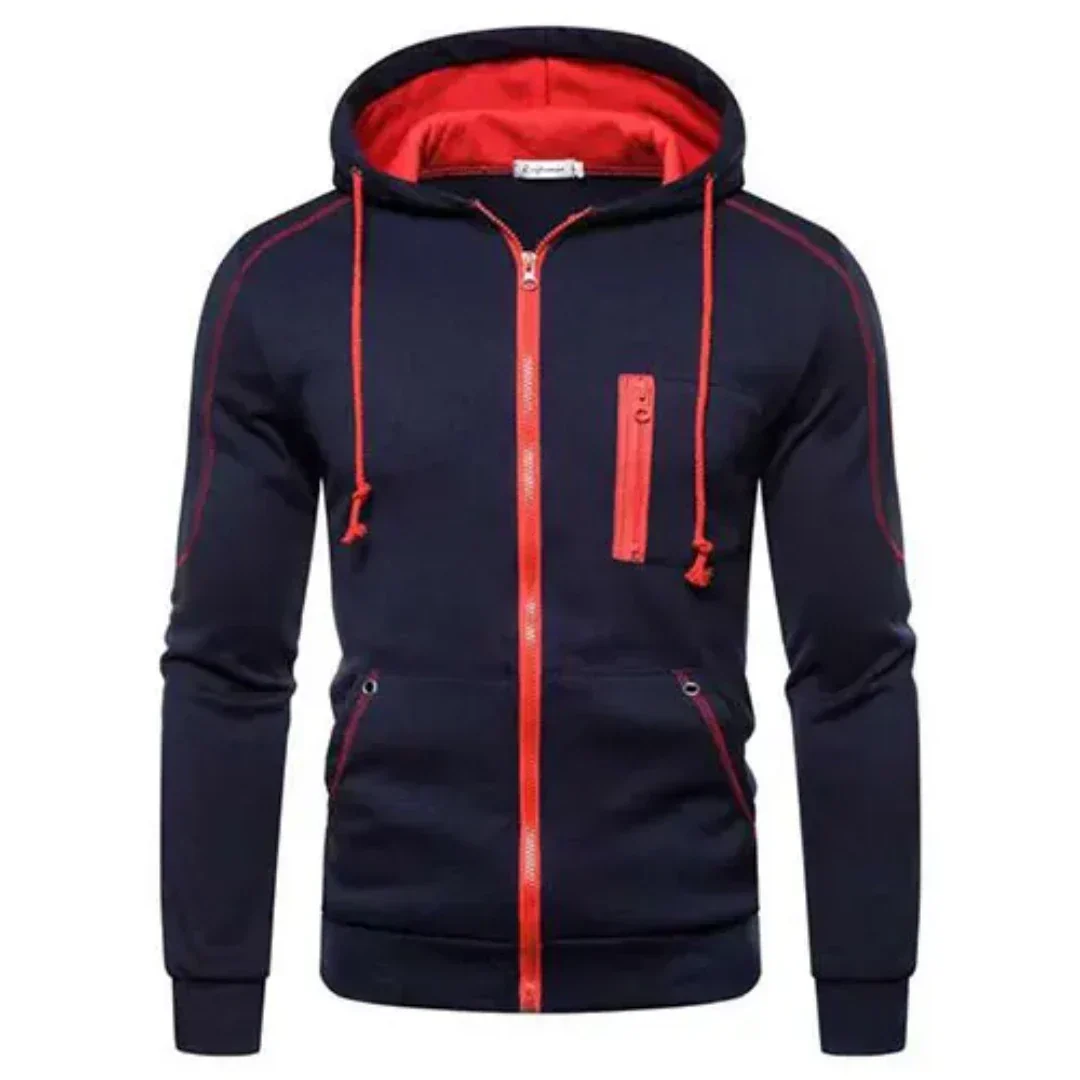 Abel | Casual Hoodie met Ritssluiting