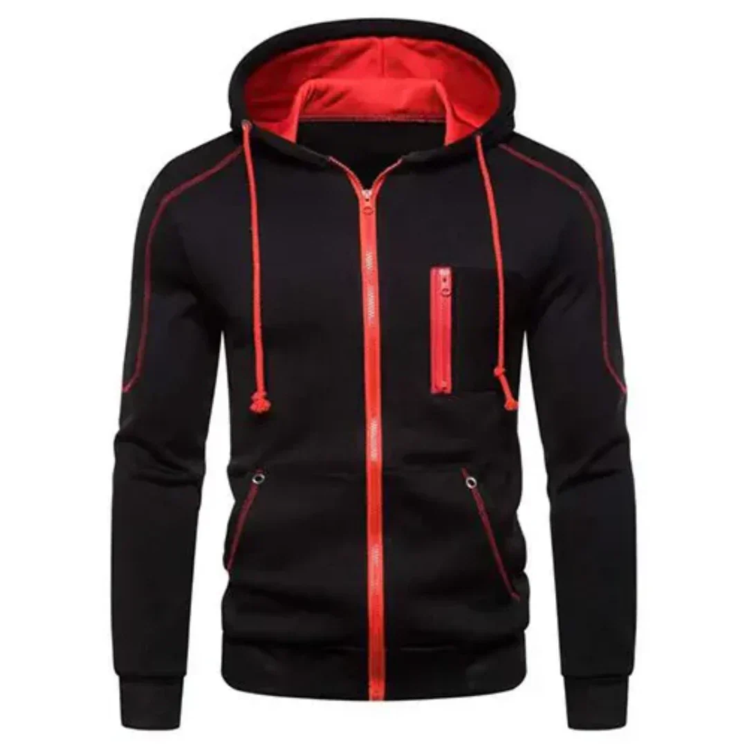 Abel | Casual Hoodie met Ritssluiting