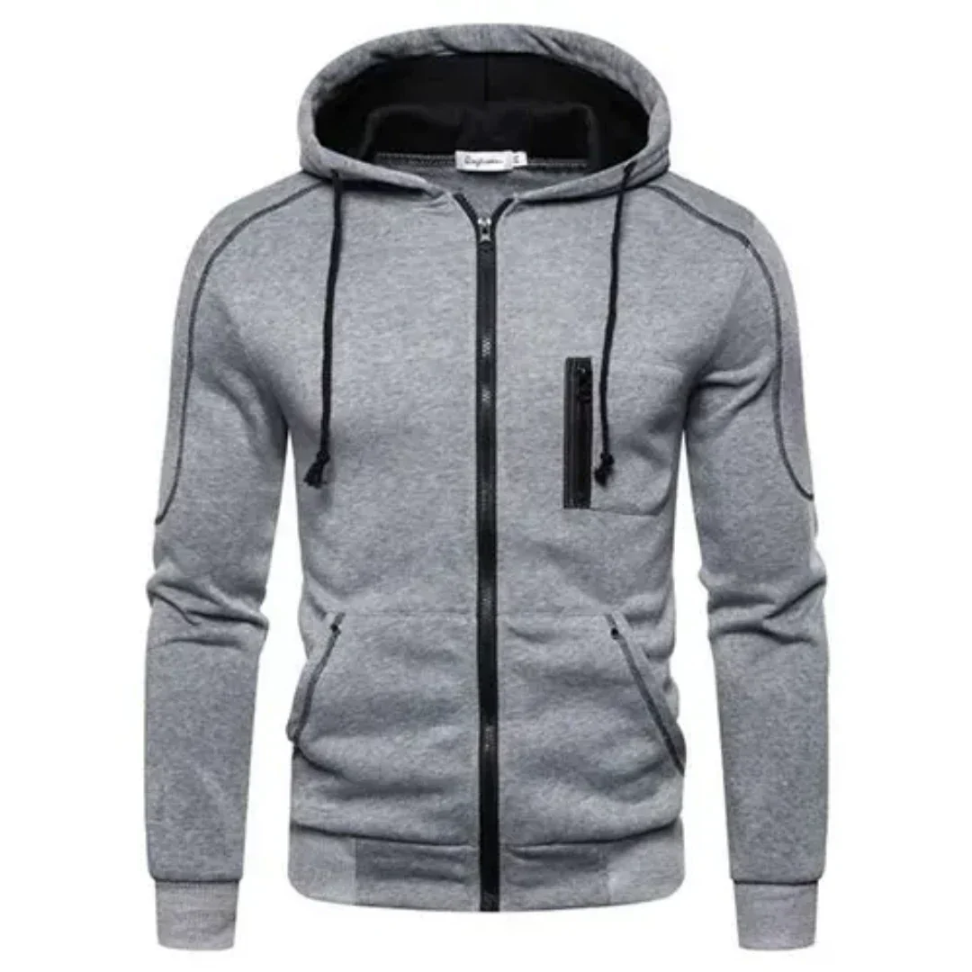 Abel | Casual Hoodie met Ritssluiting