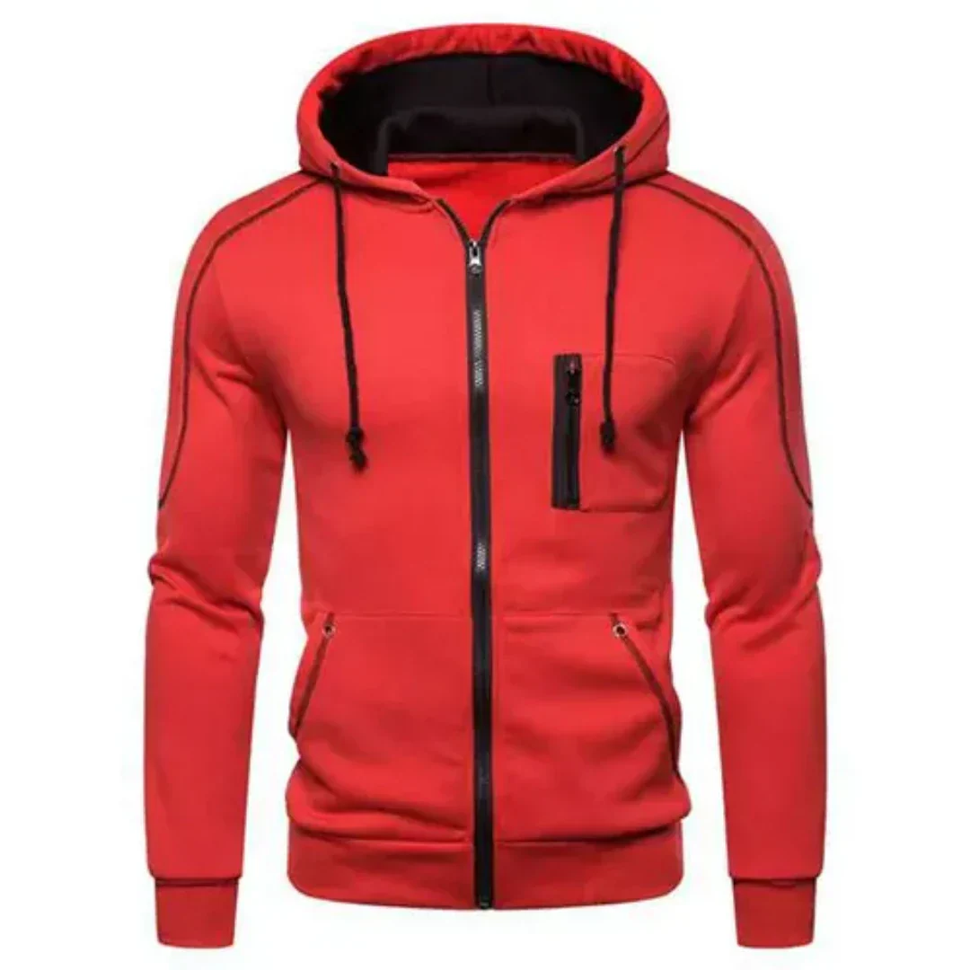 Abel | Casual Hoodie met Ritssluiting