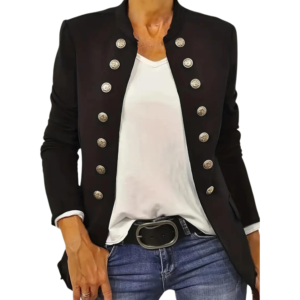 Sidney | Stijlvolle Casual Knoopjes Blazerjas