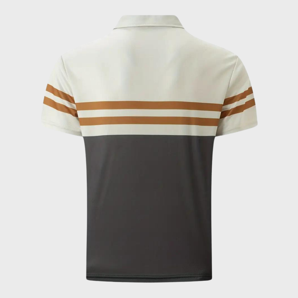 Malrik | Casual Gestreepte Poloshirt
