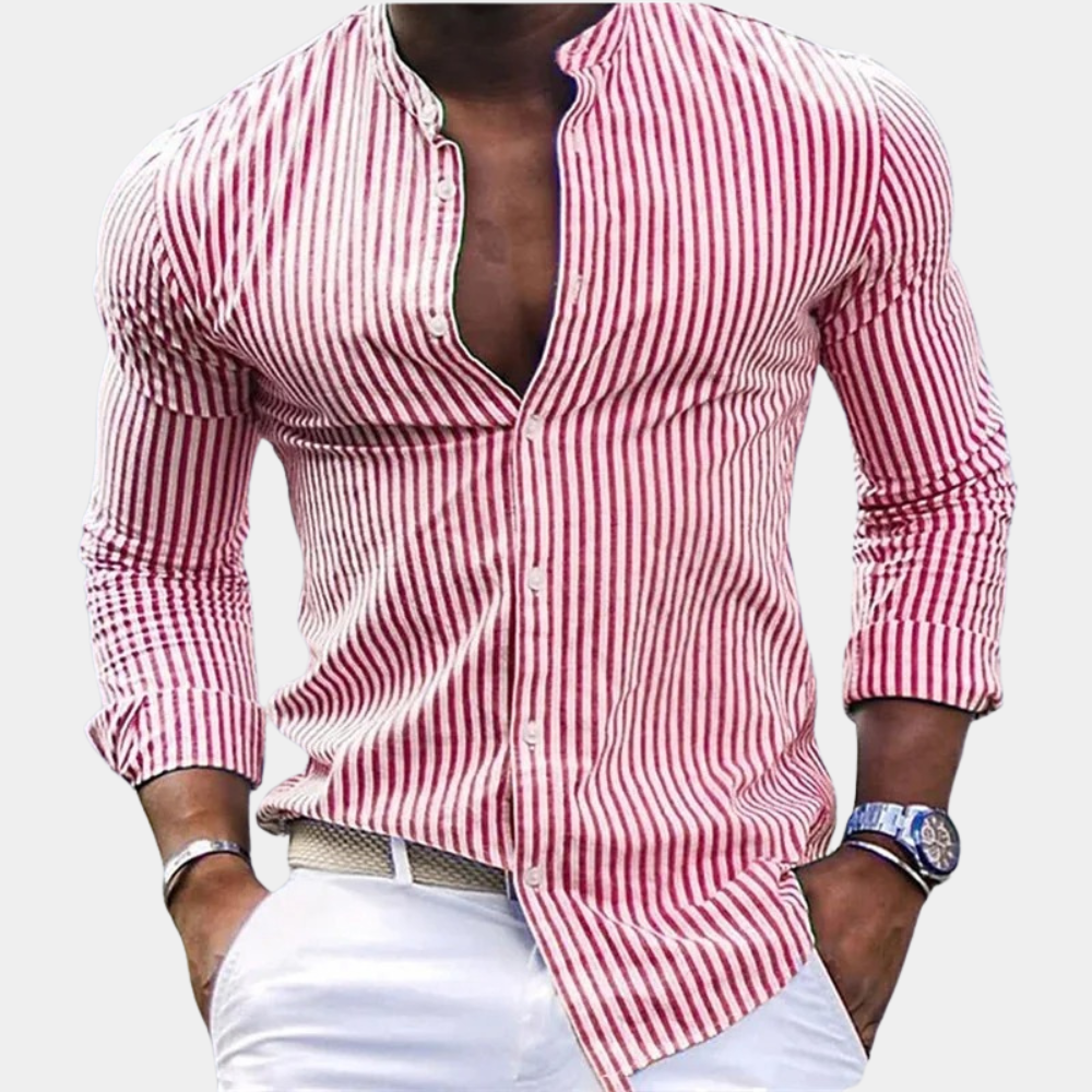 Zorion | Modern Gestreept Casual Shirt