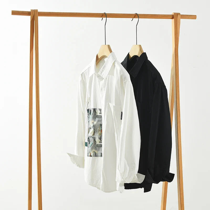 Hadwinor | Casual Patchwork Overhemd