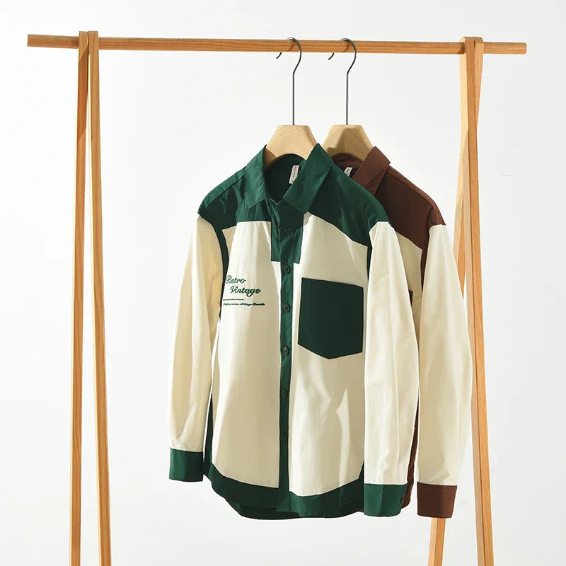 Ulricson | Retro Patchwork Overhemd