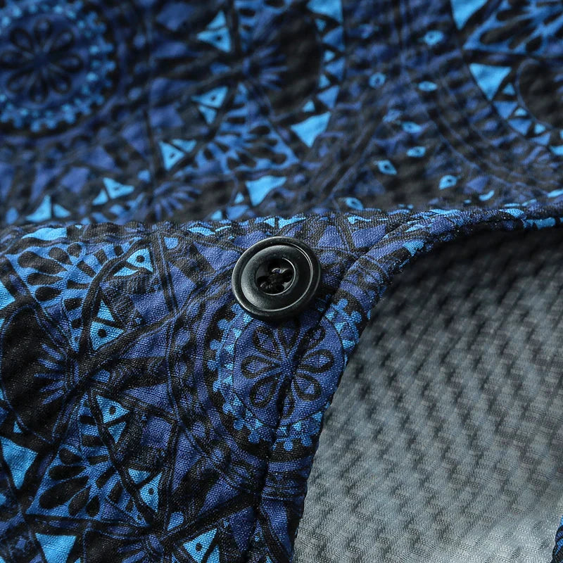 Dagan | Geometrisch Geprint Overhemd