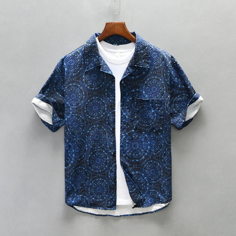 Dagan | Geometrisch Geprint Overhemd