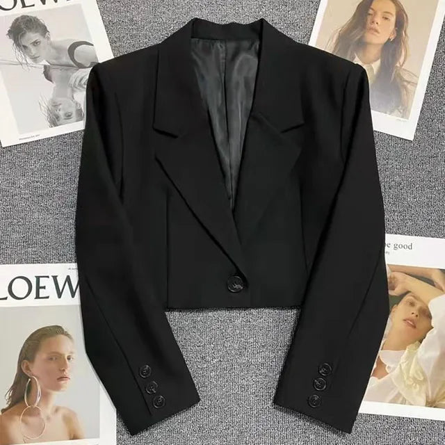 Colene | Cropped Losse Blazer