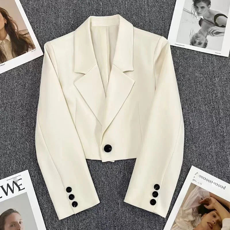 Colene | Cropped Losse Blazer