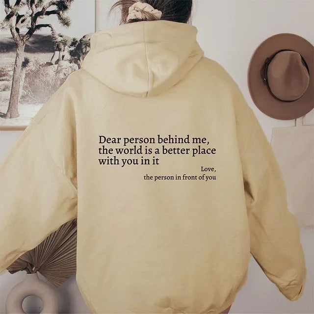 Tasha | Positieve Verklaring Hoodie
