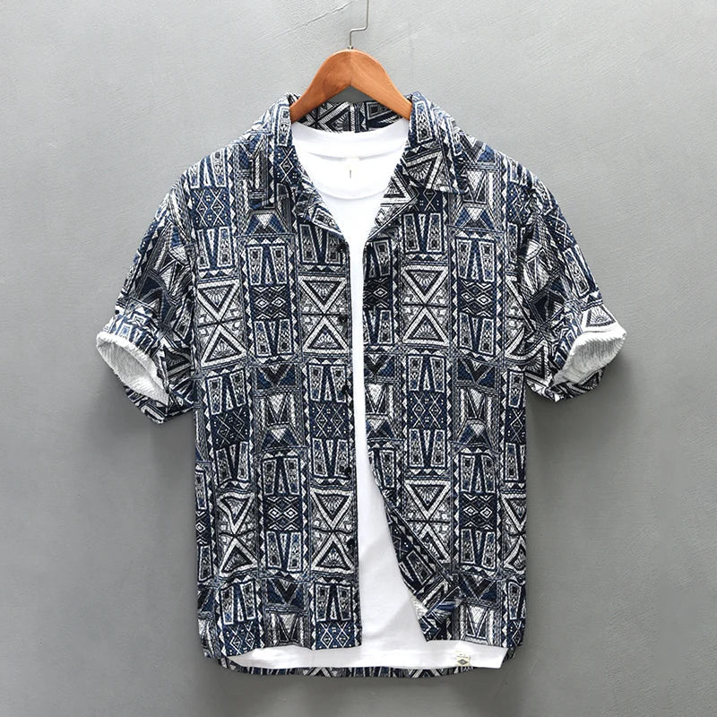 Arthen | Trendy Print Overhemd