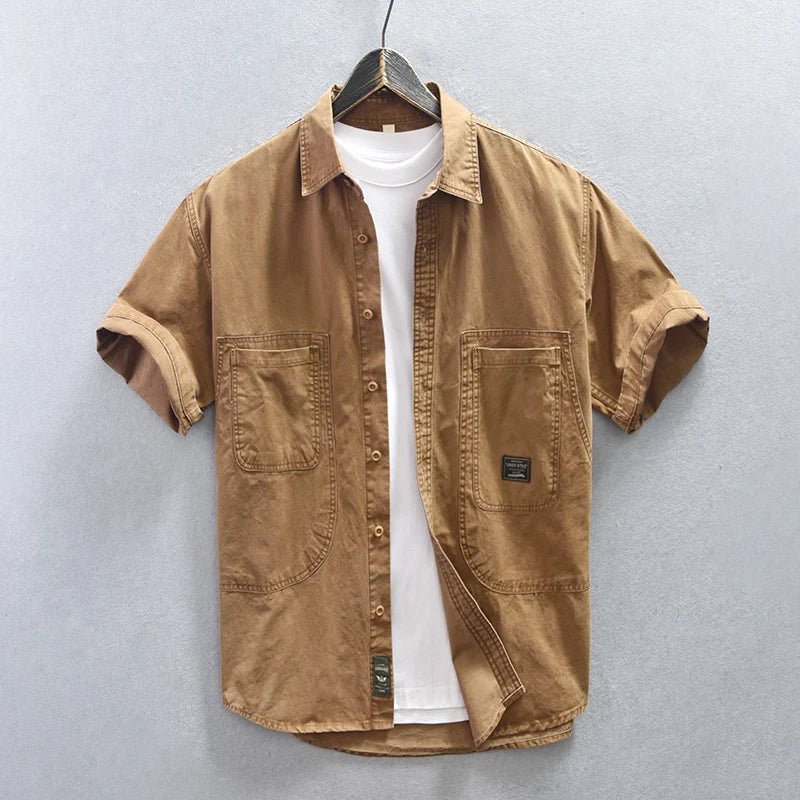 Vaelor | Safari Stijl Overhemd