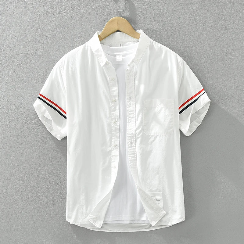 Cailan | Casual Overhemd Korte Mouwen