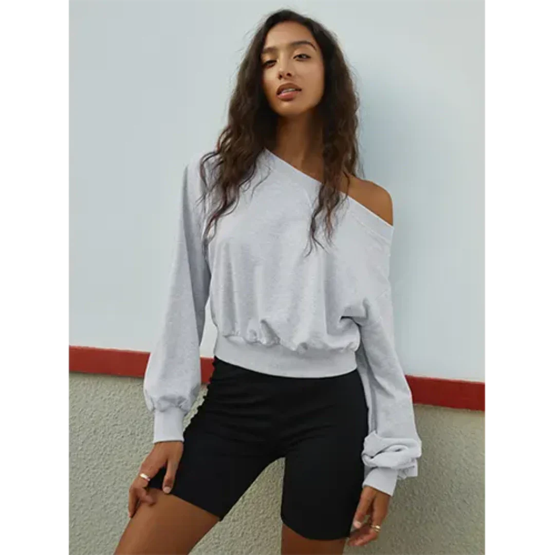 Nichole | Casual Off-Shoulder Trui