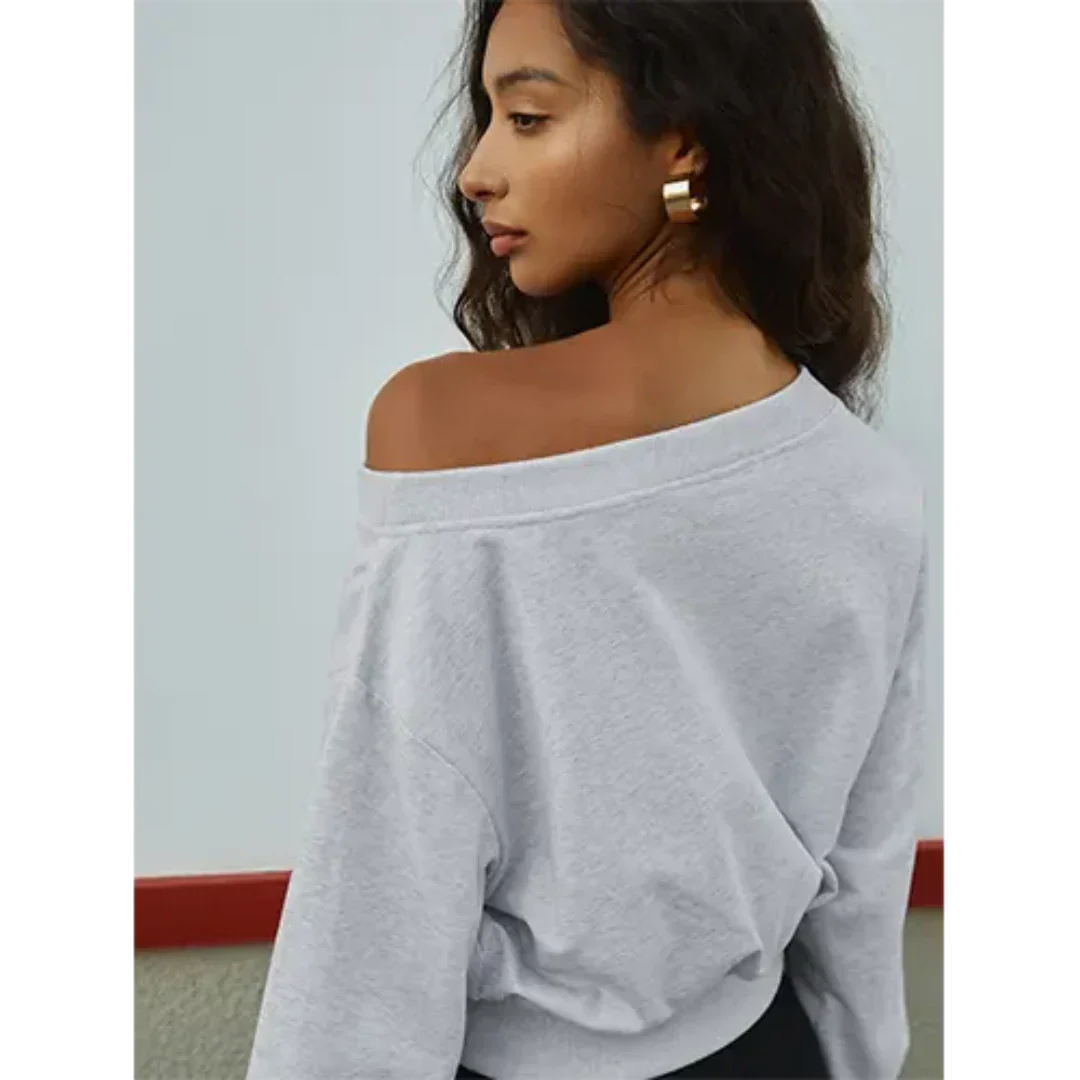 Nichole | Casual Off-Shoulder Trui