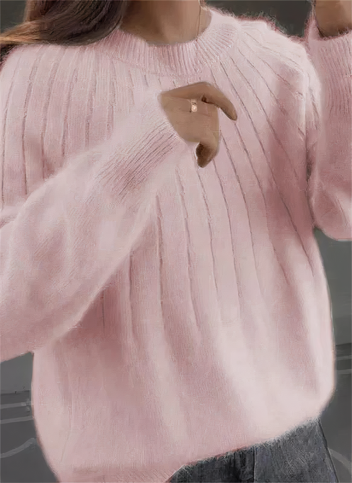 Winnie | Fluffy Gebreide Trui