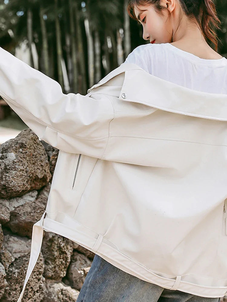Corey | Oversized Bikerjas
