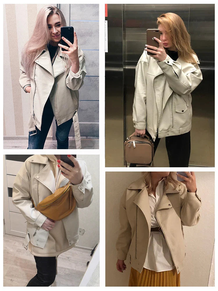 Corey | Oversized Bikerjas