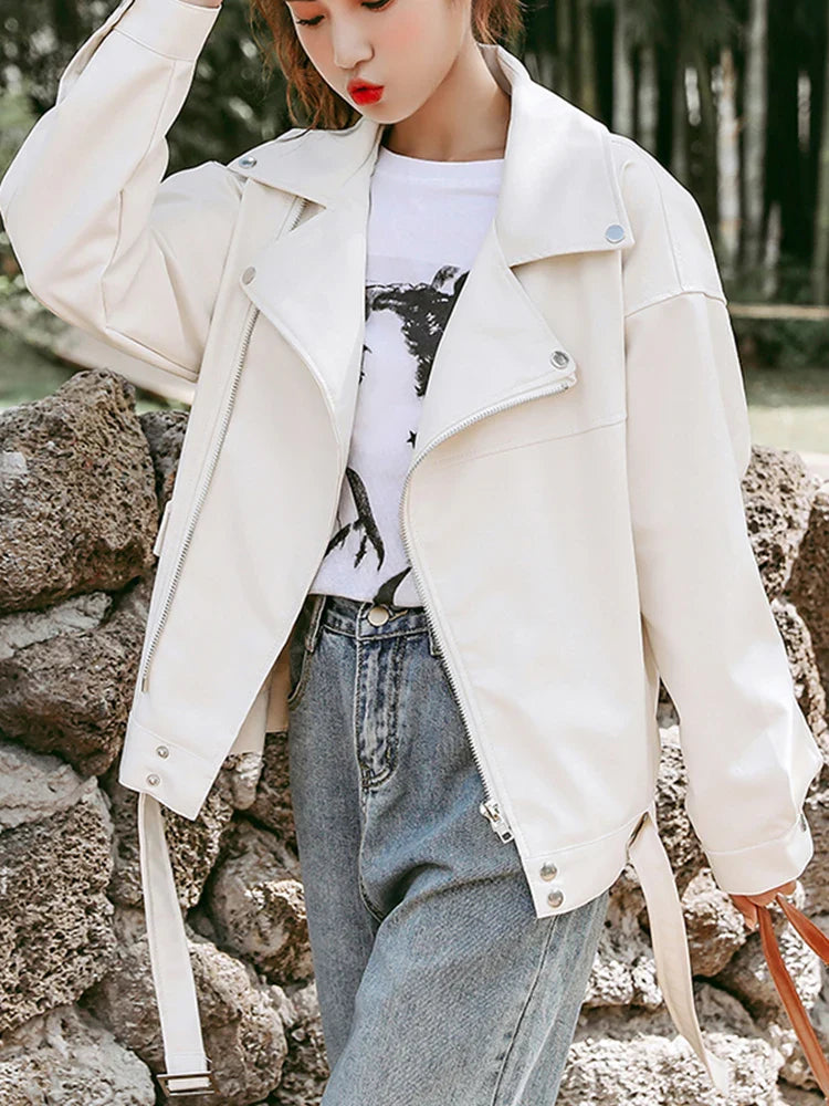Corey | Oversized Bikerjas