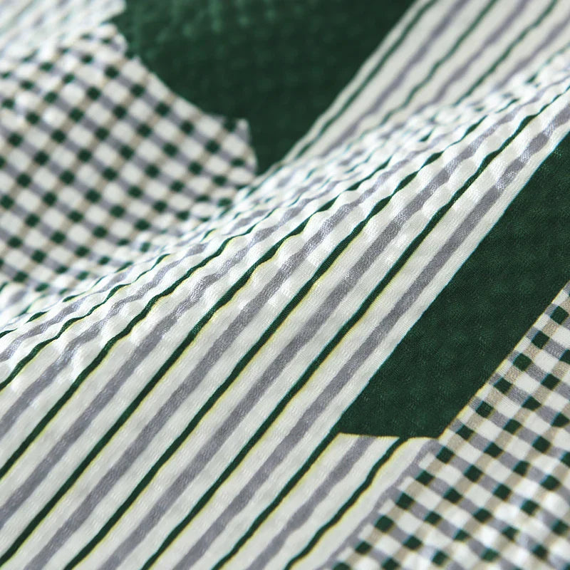 Eryndric | Ademend Abstract Print Overhemd