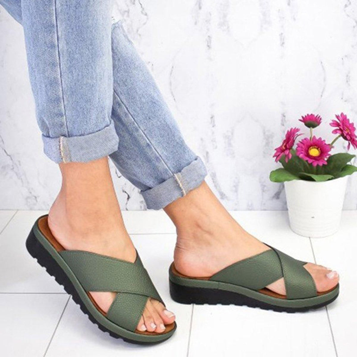 Melissa - Comfortabele Orthopedische Sandaal