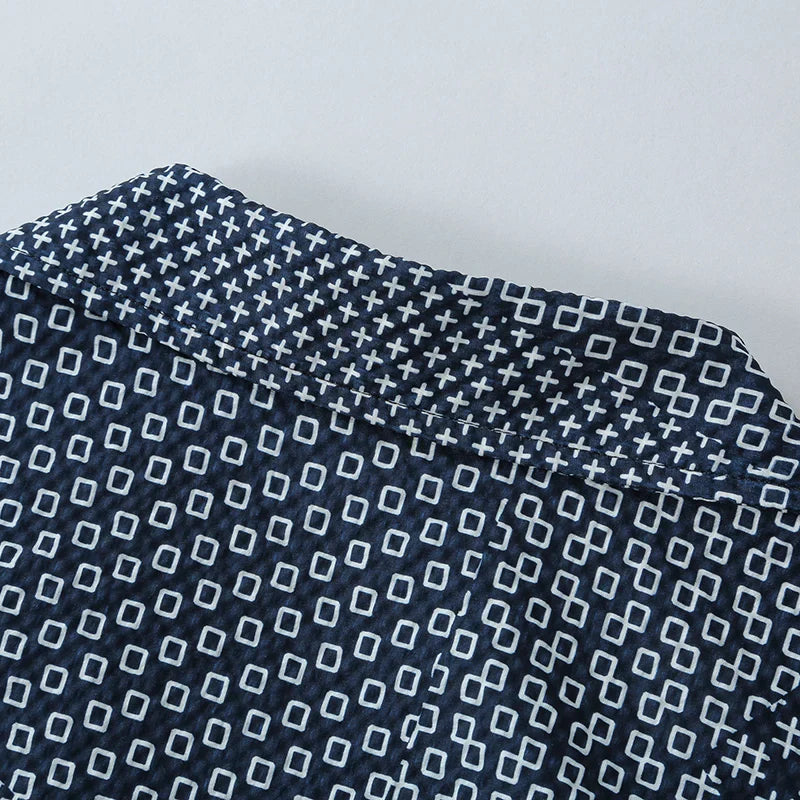 Caladon | Geometrisch Patronen Overhemd