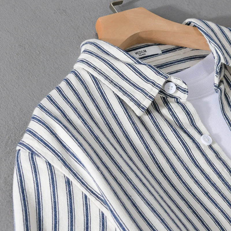 Urandric | Gestreept Casual Overhemd