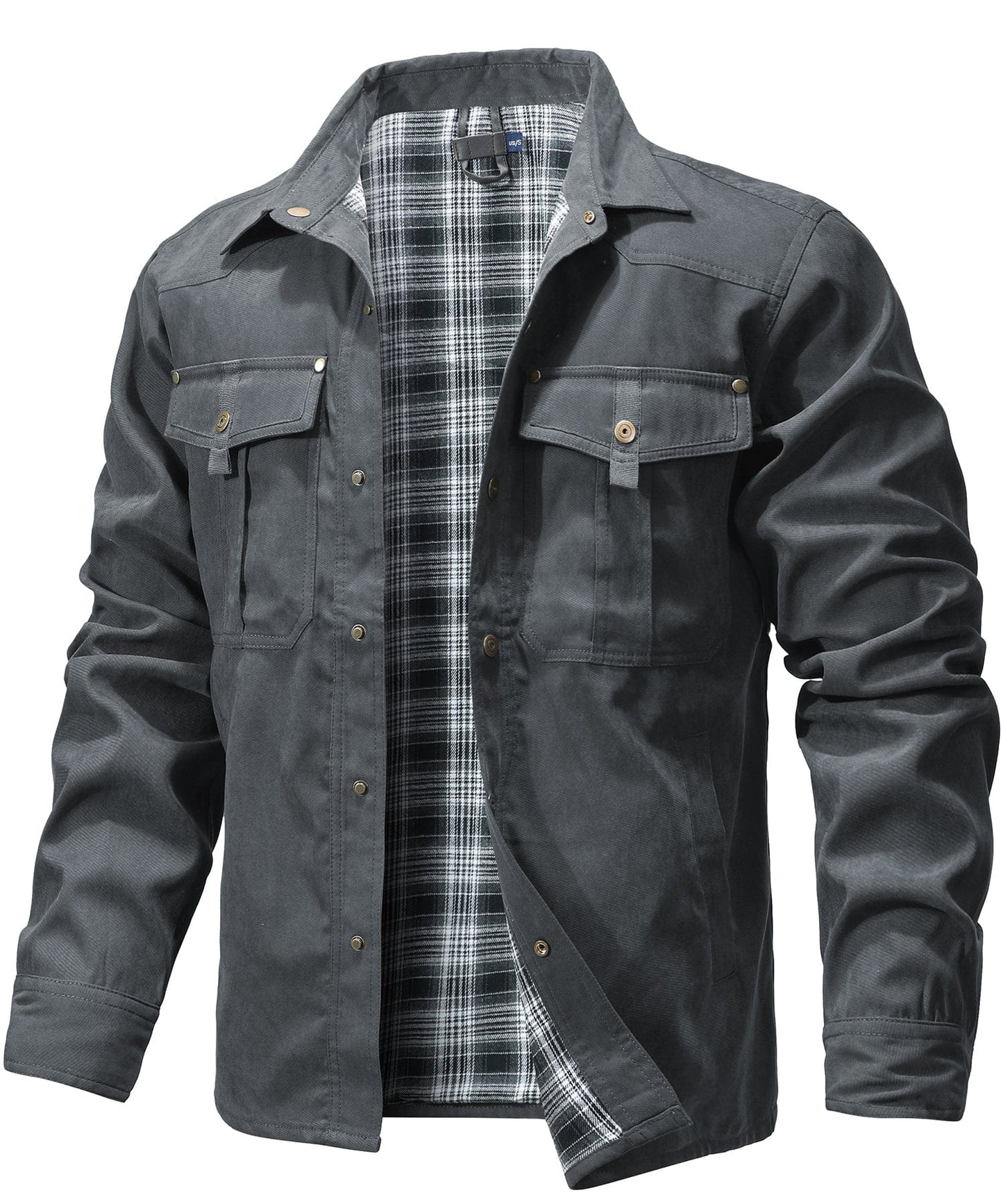Drystan | Comfortabele Herenjas Met Ruitvoering