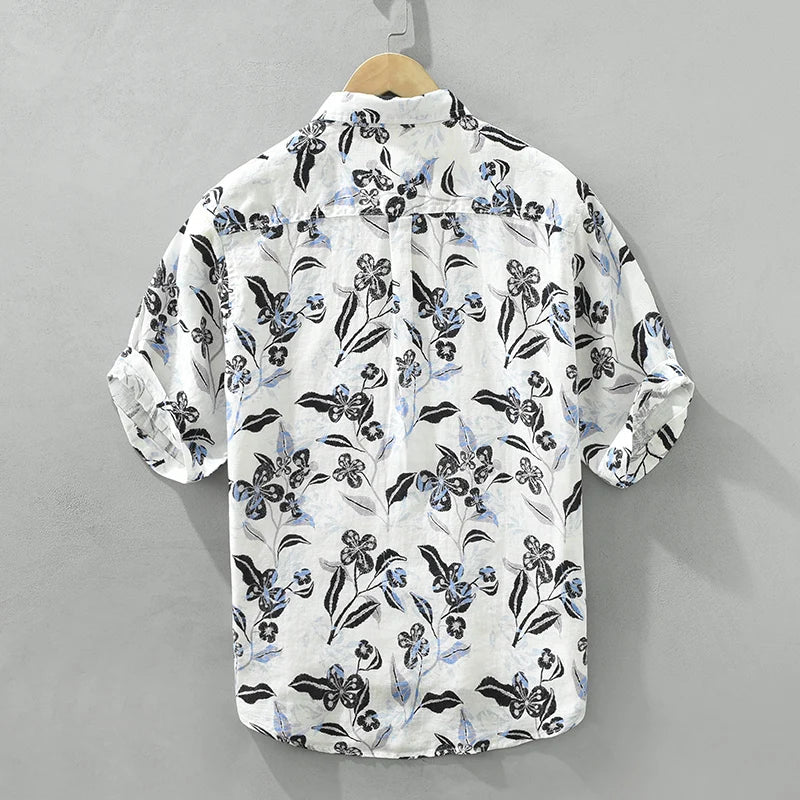 Leoric | Casual Overhemd Met Printdetails