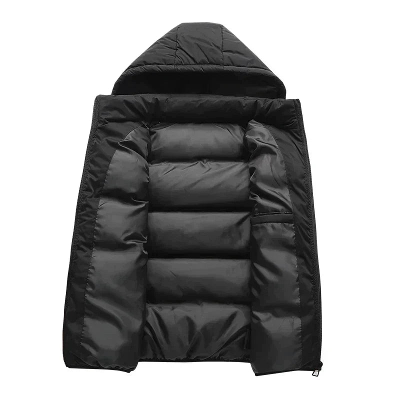 Faustino | Gewatteerde Bodywarmer Met Capuchon