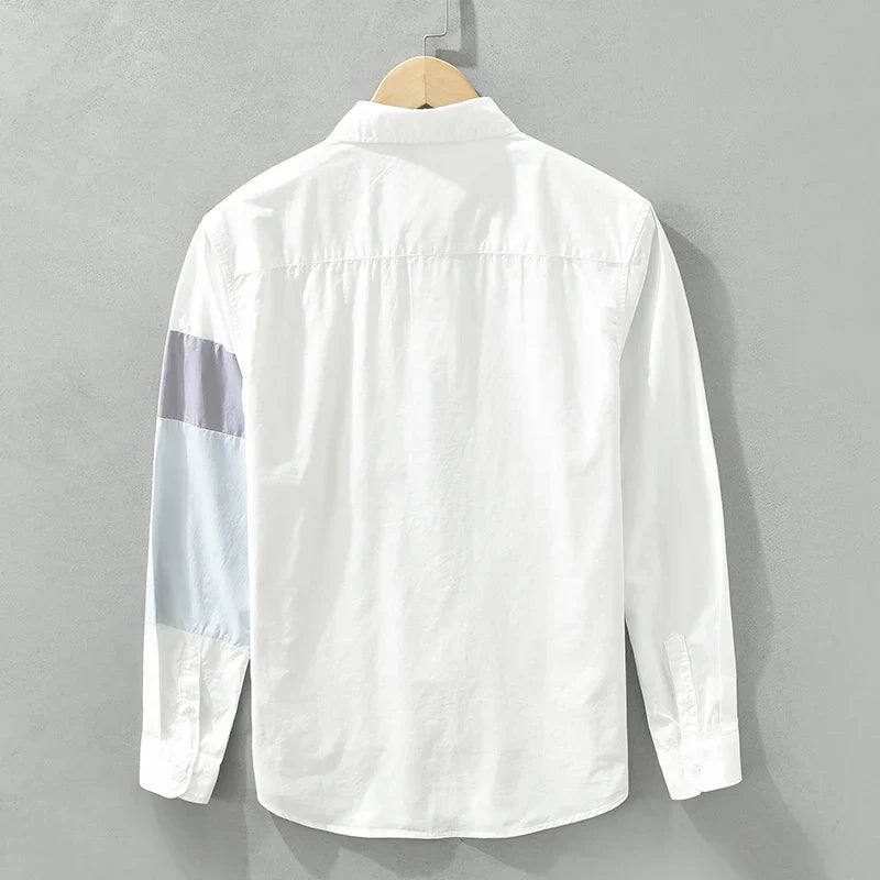 Bravin | Modieus Patchwork Overhemd