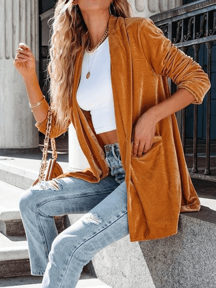 Neely | Stijlvolle Modieuze Mid-lange Blazer