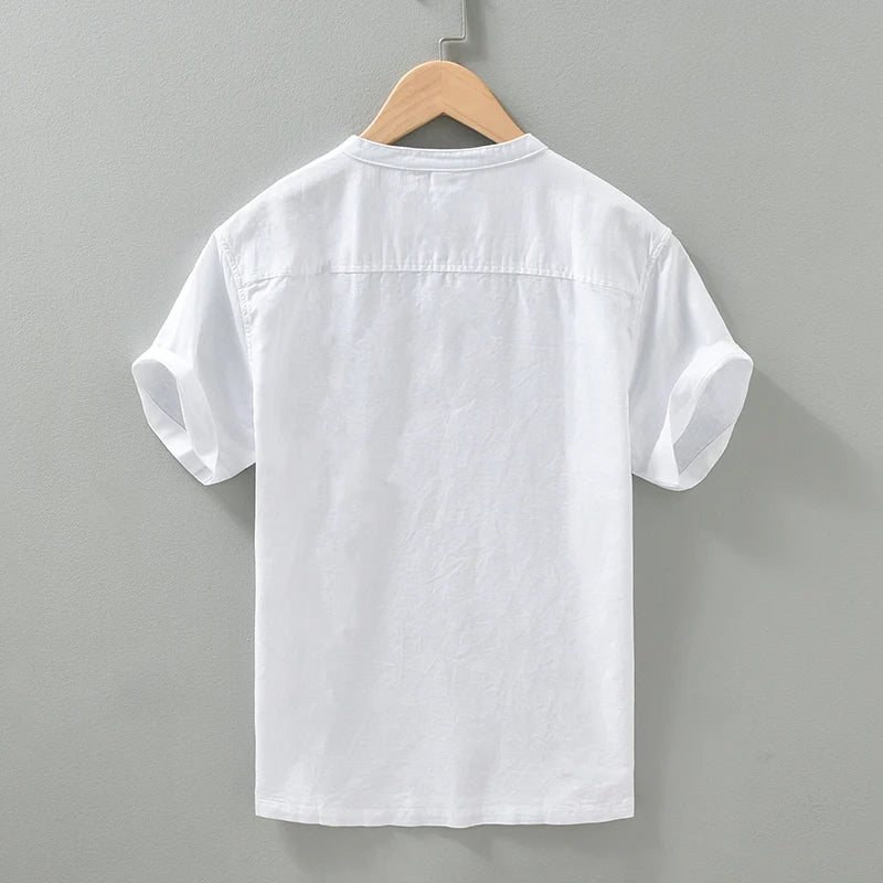 Fane | Casual Henley Overhemd