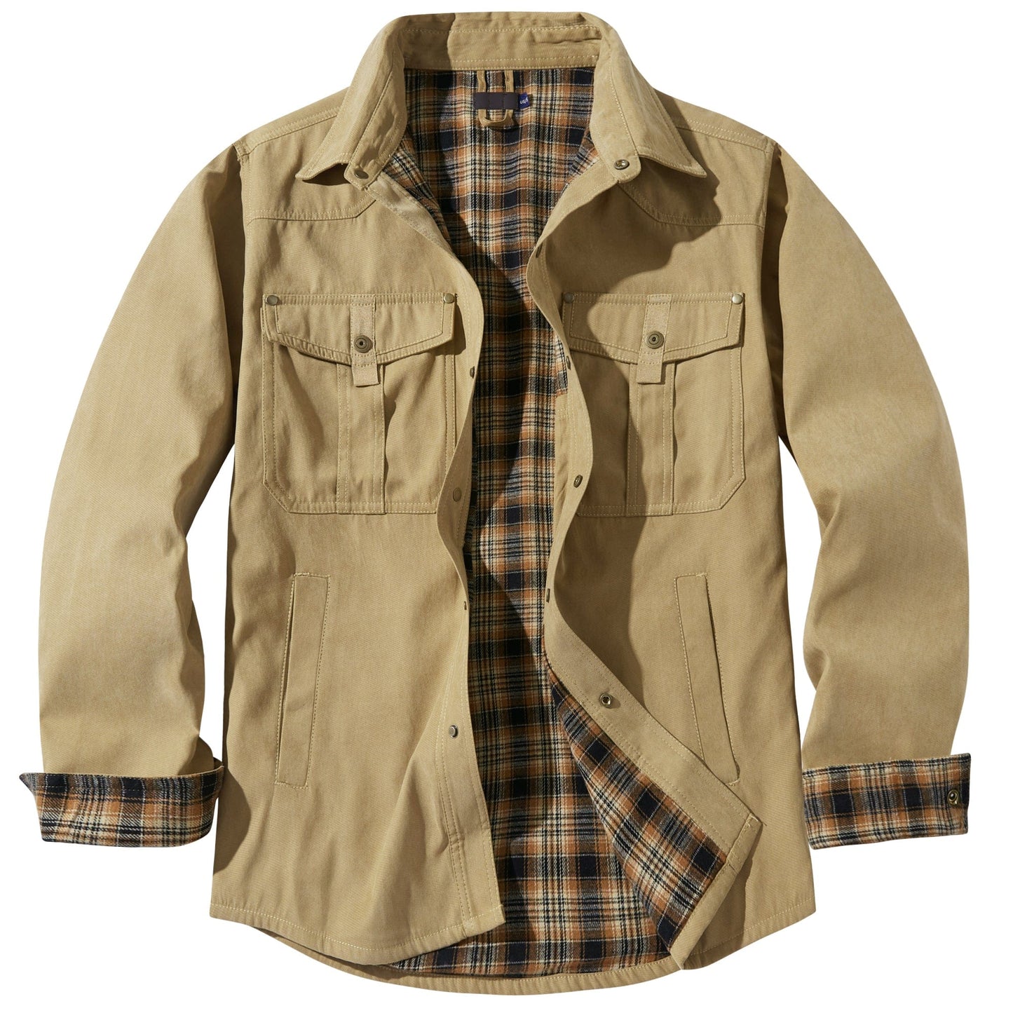 Drystan | Comfortabele Herenjas Met Ruitvoering
