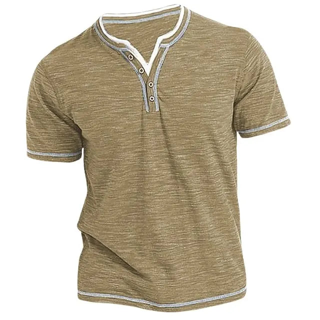 Fabianus | Casual Henley Shirt