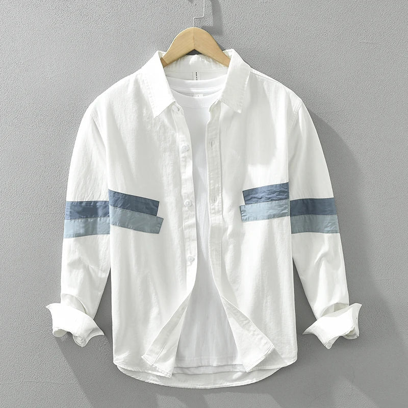 Tandor | Stijlvol Patchwork Overhemd