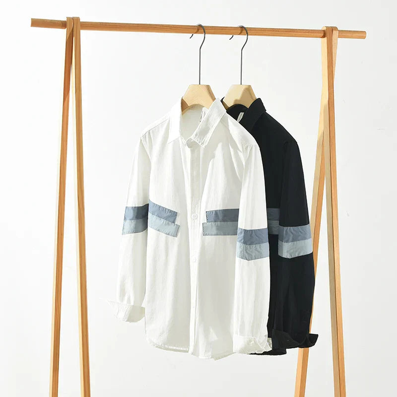 Tandor | Stijlvol Patchwork Overhemd